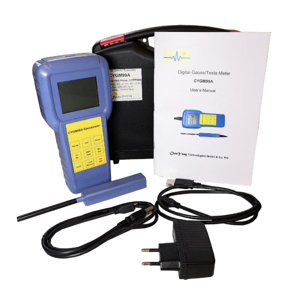 Digital Gaussmeter/Teslameter/Magnetometer CYGM99A