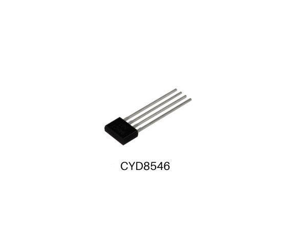 Dual Channel Sensitive Hall Effect Switch With Quadrature Outputs CYD8546